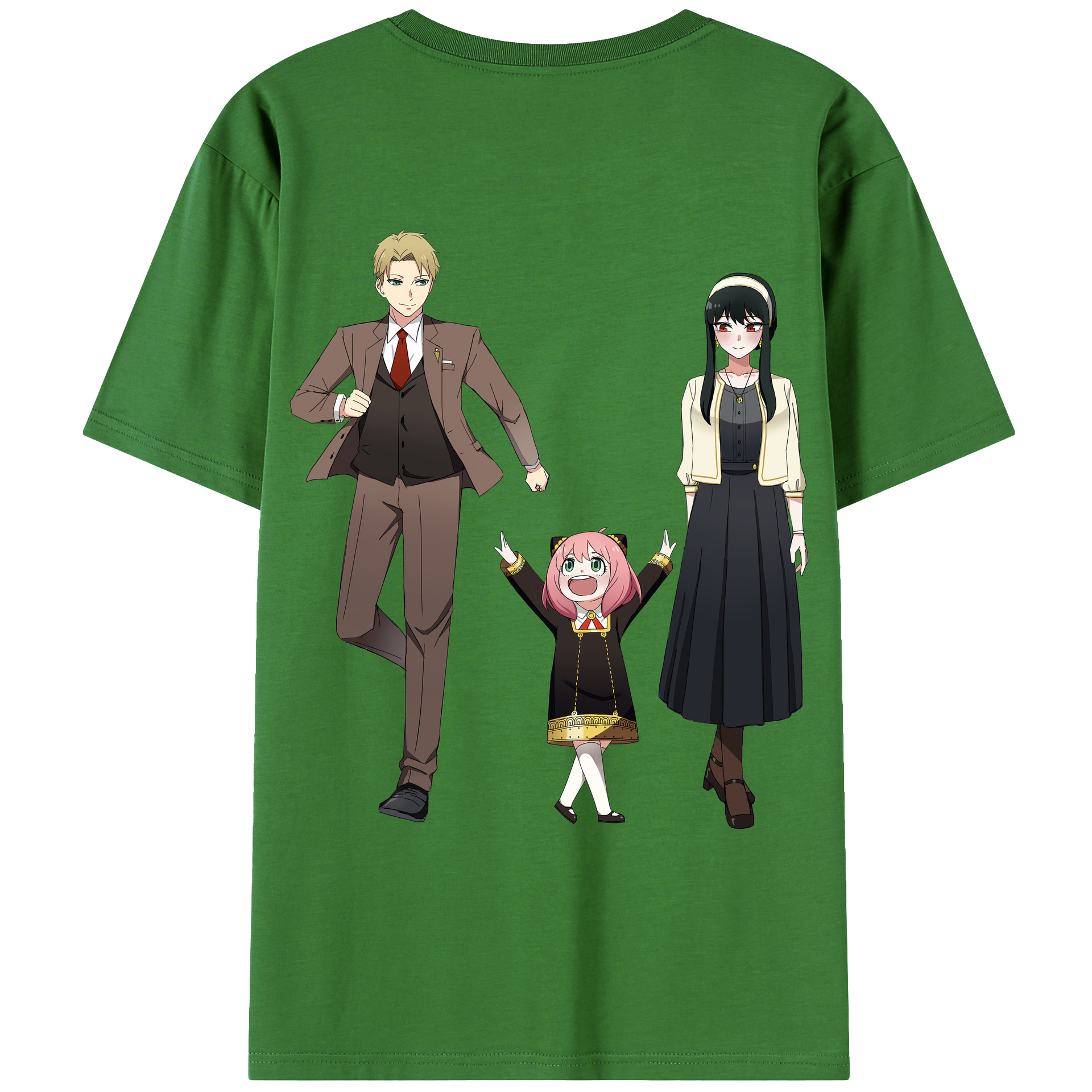 （画像用） SPY×FAMILY间谍家家酒 レディース半袖Tシャツ(バックプリント)